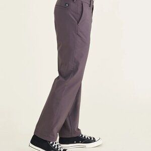 Dockers Comfort Mens Stretch Pants 44/30 Black NWT